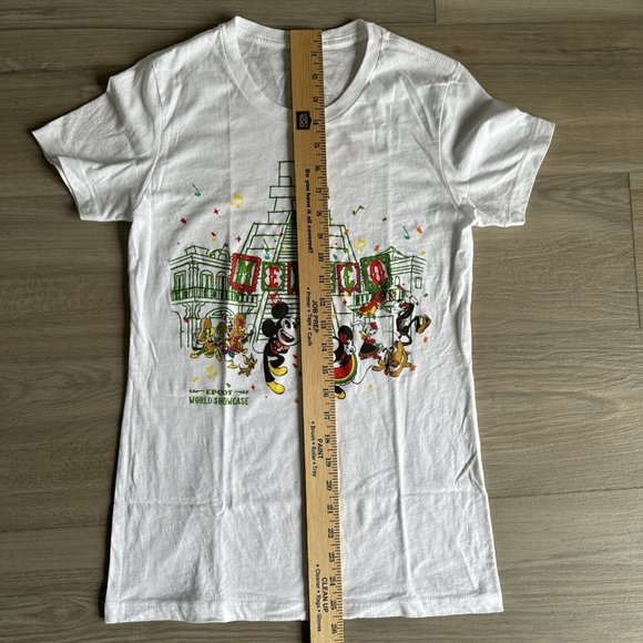 Disney World Epcot World Showcase Mexico Pavilion Small Three Caballeros Shirt - Picture 5 of 6